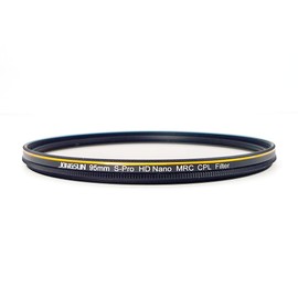 JONGSUN Polarising Filter 95 mm, Circular Polarising Filter, S-Pro HD Nano MRC17, Multilayer Coating, Optical Glass, CPL Filter