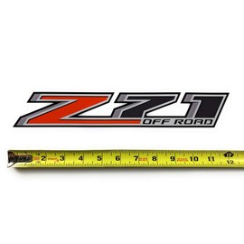 GOLD HOOK Z71 Offroad Truck Decals - 2014-2018 Bedside Stickers (set of 4)