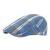 howkuhat Men's Flat Cap Beret Plaid Pattern Gatsby Ivy Irish
