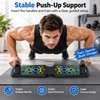 Foldable Push-Up Board Set for Strength Training – Handle System