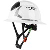 GREEN DEVIL Matrix Full Brim Hard Hat Vented Construction Safety