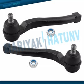 BOXI 2PCS Front Outer Tierod Ends For 2004-2011 Chevy Aveo Aveo5 Pontiac Wave Wave5