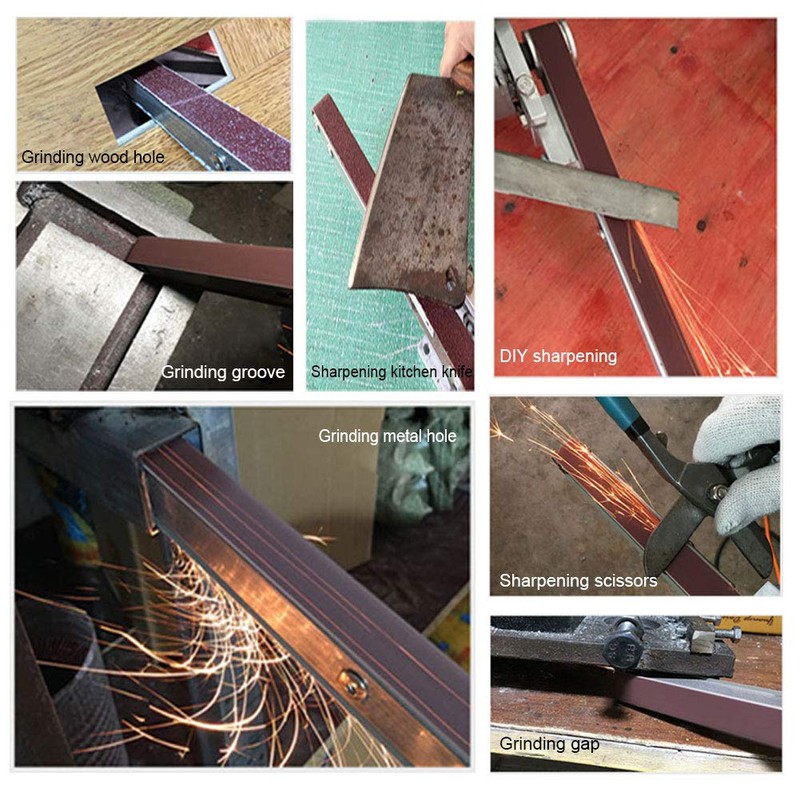 Belt Sander Polisher Attachment, Mini Angle Grinder Modified Sand Belt