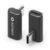 Sonero USB-C Stecker auf 90° Winkel USB-C Buchse (1er), Adapter,
