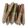 PHITUODA 12 Pack 5/16-18 x 2 Inch Hanger Bolts Double