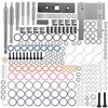 Hihaha 7.3L Injector Rebuild Kit with Vice Clamp, Special Tools,
