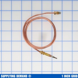 Supplying Demand 508041 Gas Range Oven Thermocouple Bake Burner 1400MM Replacement