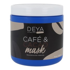 DEYA Cafe Y Cacao Intensive Repair Hair Mask, Strengthens, Nourishes, Promotes Growth. 16 Oz