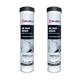 AquaNation Listing for Wurth SIG 3000 Super Impact Grease 14 oz (397g) – High-Pressure, High-Temp Synthetic Grease – Clay-Based, Non-Melting Formula – Part No. 8890402 Pack of 2