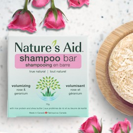 Nature's Aid Volumizing Natural Rice Water Shampoo (Rose Geranium)