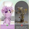 Lovionus89 Preserved Bouquet, Forever Fresh Carnations, Durable Real Flowers for
