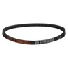 sourcing map AX24 EPDM V-Belt, Raw Edge Cogged Industrial Rubber
