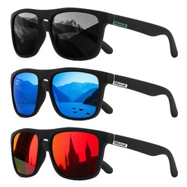 BUYAGE Polarized Sports Sunglasses for Men Women, Lightweight Fishing Driving Running Golf Sun Glasses with UV Protection