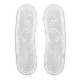 Bama Gel Heel Grip Shoe Insoles - Gel Heel Retainer - Protects Against Pressure Points & Prevents Slipping Out for Adults - 1 Pair