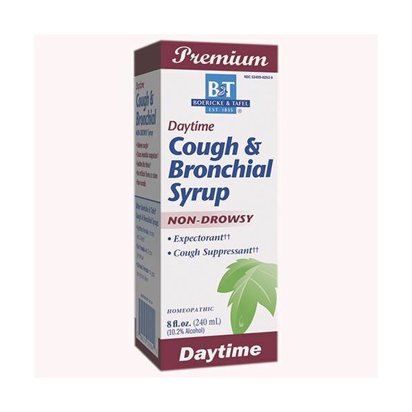 Cough & Bronchial Syrup 8 FL Oz  by Boericke & Tafel