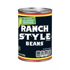 Ranch Style Pinto Beans with Sliced Jalapeño’s 15oz Cans (Pack Of 6)