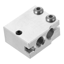 iplusmile 1pc Hot End Heater Block for Printers High Temperature Performance Compatible Ed Volcano Essential Printing Accessory