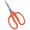 Chikamasa B-500SLMF Stainless Fluorine Grape Shears, Round Point, Curved (L-Shape)
