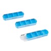 WELLGRO 7-Day Pill Box 4 Compartments per Day 11 Colours