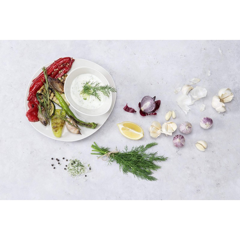 Fackelmann Garlic Press, Test Winner Press with Ergonomic Handles and