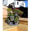 EMSCO Group Bloomers Stackable Flower Tower Planter – Holds up