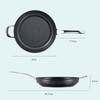 Anolon X Hybrid Nonstick Frying Pan/Skillet with Helper Handle, 12