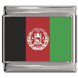Afghanistan Flag Italian Charm