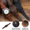 Gatuida 1pc Leather Tray Strap 20mm Watch Band Reloj Inteligente