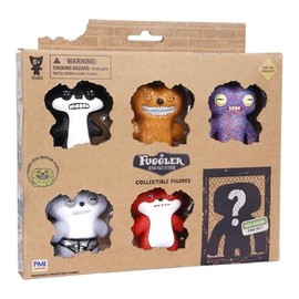 Fagler Figures Deluxe Open Box B 6 Pieces Set of 6 Fuggler Collectible Figures *The Secret Zone contains normal and rare characters!