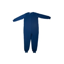 Gertex Adult Adaptive U-Zip Sleepwear | Clothing Designed for Special Needs and Disabilities (Blue, Small)