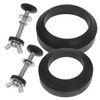 jojofuny 1set Heavy Duty Toilet Tank Bolts Kit Gaskets Toilet