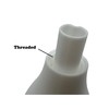 Threaded Screw On Funnel White (White)
