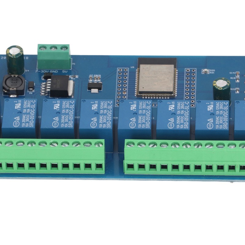 8 Channel Relay Module ESP32 WiFi Wireless Control BLE Development