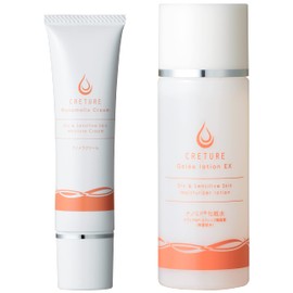 Doctor Re9 Seborrheic Sensitive Skin Care 2-Piece Set, Hypoallergenic, Serum / Lotion (Seborrheic Sensitive Skin, Drying, Sebum, Sticky, Sticky), Nano Ceramide Formulated (Barrier Function Support), Nanomella Formulated (Sebaceous Film Formation) (30 Day