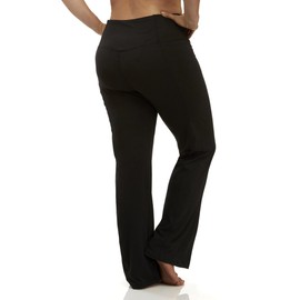 Marika Women's Plus SizeHigh Rise Tummy Control Slim Boot Pant 32" Inseam Size