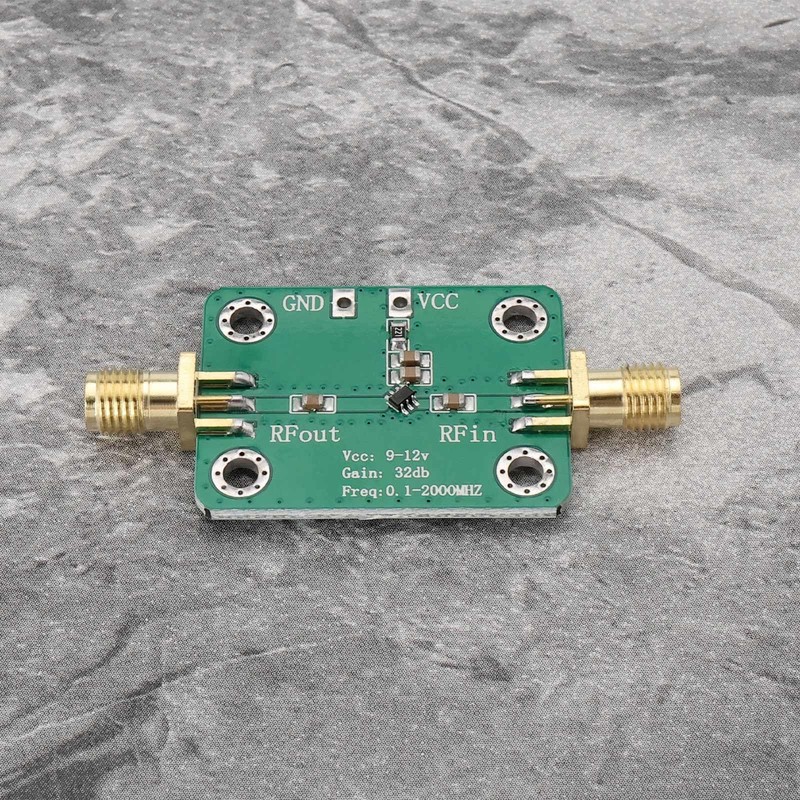 Create idea 2pcs RF Broadband Amplifier 9V-12V 30dB Low Noise