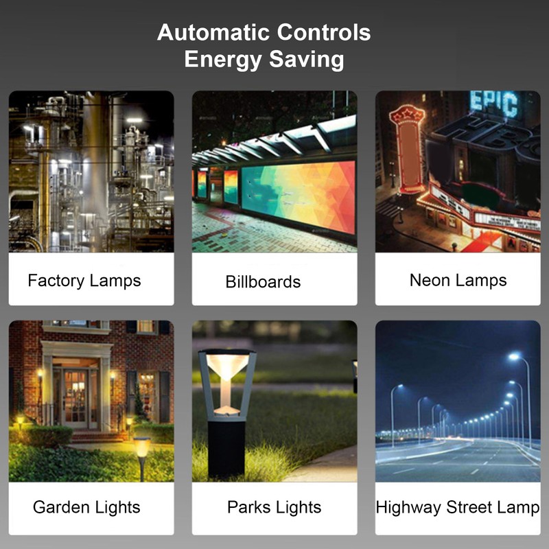 Photocell Street Light Switch Automatic Rainproof Adjustable Outdoor Street Light