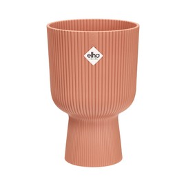 Elho Flower Pot, Plastic Regenerated polypropylene, Delicate Pink, ⌀ 13,9 x H 21 cm