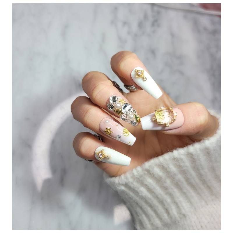 Winter ver.Snowflake - Almond / 겨울ver.눈꽃 - 아몬드