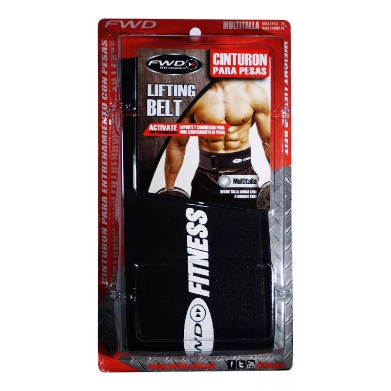 FWD Cinturón Pesas Faja Levantamiento Halterofilia Crossfit Gym