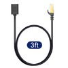 J&D Ethernet Extension Cable, Cat 6 Ethernet Extender Cable Adapter