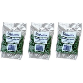 (3 Pack) Castrator Rings (100 Per Pack / 300 Total)