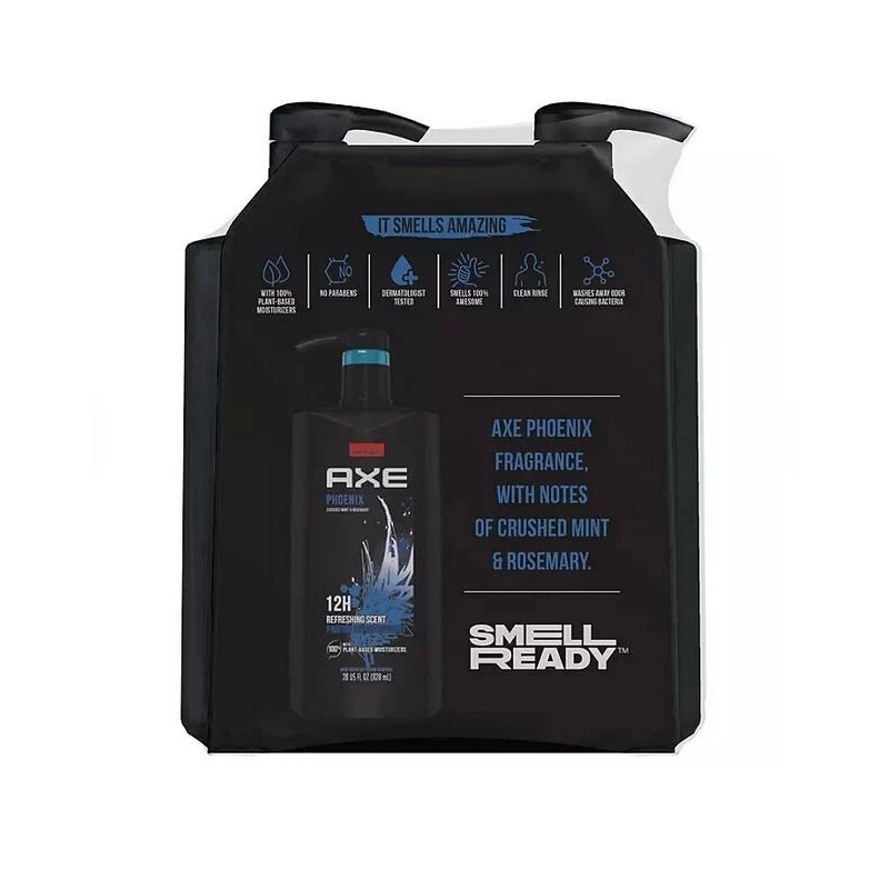 AXE Phoenix Body Wash for Men with Pump, 28 fl.