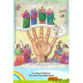 Set of Six Most Powerful Hand Postcards - Set de 6 Postales de la Mano Poderosa