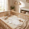 BABIDU Body Neonato Incrociato a Maniche Lunghe 100% Cotone con