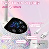 CGBE UV LED Nail Lamp, 36W Mini Cordless Flash Cure
