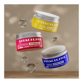 Vitacilina Facial, Humectante/aclaradora/antiarrugas Pack 3