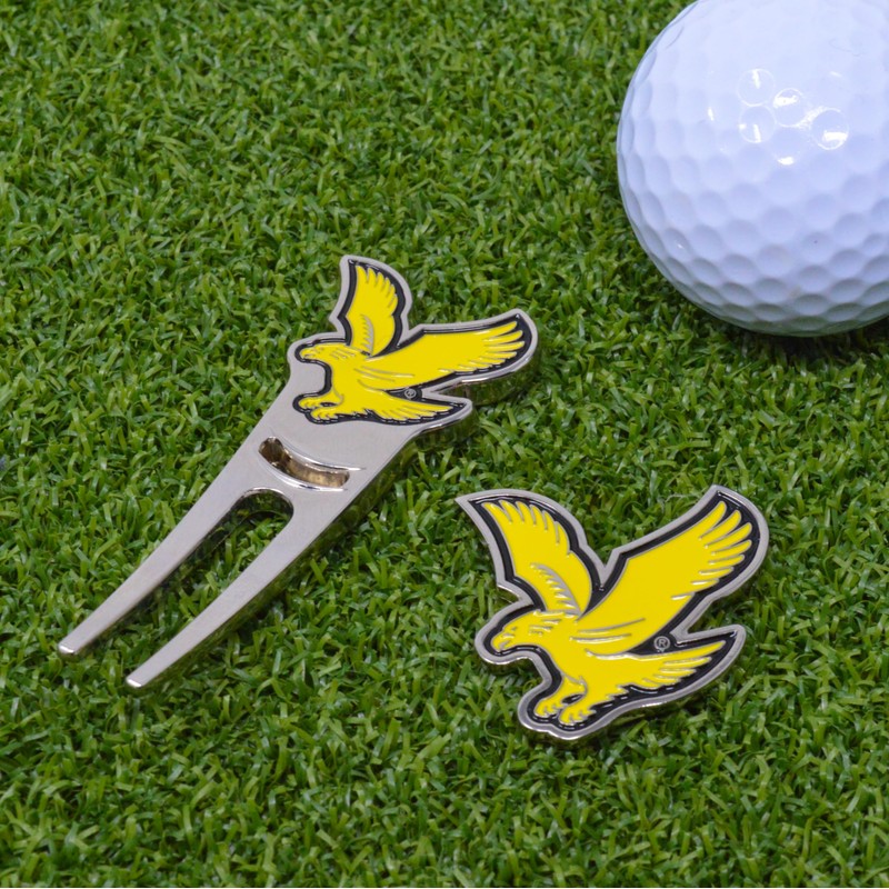 Lyle and Scott Golf Gifts: Premium Leather Golf Scorecard Holder