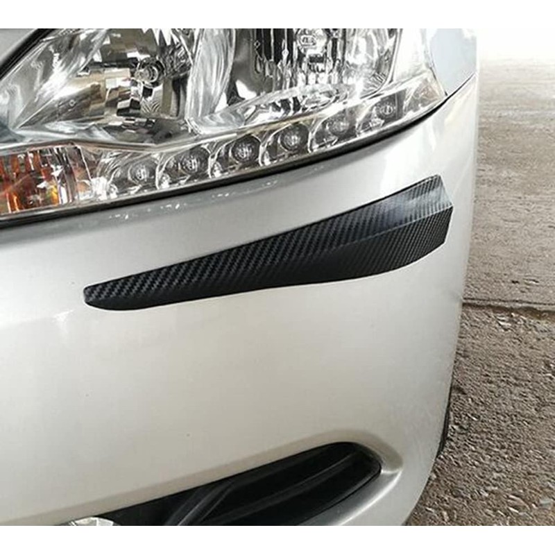 iSpchen Bumper Protector Car Front Bumper Spoiler Lip Anti-Collision Rubber