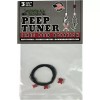 Bowmar Peep Tuner Red